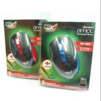 ราคา [ ใส่ OFFI198 ลด15%] MOUSE MD-TECH WIRELESS MD-RF169 เม้าส์ไร้สาย (6942355873)