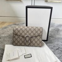 ราคา (used in good con!!!) gucci dionysus gg supreme wallet on chain (12975086361)