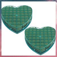 ราคา 2ชิ้นดอกไม้โฟมรูปหัวใจผู้ถือดอกไม้ที่มีโฟมดอกไม้สําหรับงานแต่งงานกลางพรรครถตารางการจัดดอกไม้ (41609162479)