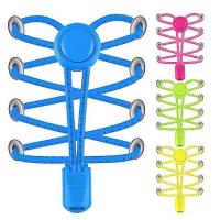 ราคา ยืดหยุ่นไม่มีผูกเชือกผูกรองเท้า1ขนาดเหมาะกับทั้งหมดสําหรับเด็กผู้ใหญ่ ไม่มีผูก รองเท้า เชือกผูกรองเท้า รองเท้าเทนนิสรองเท้าผ้าใบ (29905596138)