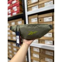 ราคา กระเป๋า RUNNING REEBOK VECTOR UNISEX WAISTBAG SLING BACK BAG ARMY สีเขียว REFUWXB237MF TAS SELEMPANG REEBOK WAIST BAG ของแท้ 100% (42610233555)