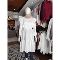 ราคา GIANISA / KYRA TUNIC / TUNIC CORNSKIN MIX TULLE POLCADOT / มือยาง (9632267976)