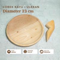 ราคา ครกไม้ 23ซม + ครกไม้ / จานไม้ / ครกไม้มะฮอกกานี / ครก เบี้ยประกันภัย (20484522587)