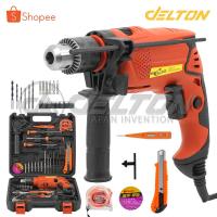 ราคา Stellar สว่านกระแทก สว่านไฟฟ้า 13mm. 750W พร้อมกระเป๋าและอุปกรณ์ ดอกสว่าน ดอกไขควง ชุดใหญ่ครบชุด!! (8733898946)