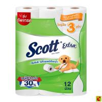 ราคา สก๊อตต์ เอ็กซ์ตร้า กระดาษชำระ ขนาดซูเปอร์จัมโบ้ แพ็ค 12 (1223862011)