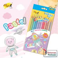 ราคา I-Paint IPPC-12P ชุดดินสอสีไม้ลบได้ พาสเทล 12 สี by Sakura erasable colour pencil สีไม้ลบได้ ดินสอสีลบได้ ดินสอสี สีไม้ (21784363112)