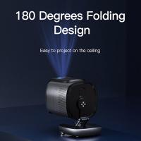 ราคา Android CYKE Projector Native 1080p Support 4K Wall Mount Design with 180°Adjustable Stand Portable (27764578150)