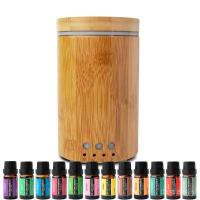 ราคา Cross-Border Ultrasonic Diffuser Bamboo Aroma Diffuser Humidifier Purifier Bamboo Aroma Diffuser Essential Oil Aroma Diffuser H (44023668126)