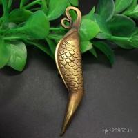 ราคา จี้ขนาดเล็กทองแดงชิ้นเบ็ดเตล็ดทองแดงมีดทองเหลืองแกะสลักรูปร่างทองแดงชิ้นเบ็ดเตล็ดทองเหลืองปลาขนาดเล็กพวงกุญแจมีดจี้โบราณ ยังไงก็ตาม (29792389129)