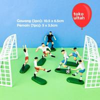 ราคา ท็อปเปอร์เค้กธีมฟุตบอล – ฟุตบอลจิ๋ว ผู้เล่น ผู้ตัดสิน & โกล – ของตกแต่งวันเกิดของเด็กชาย (40426674150)