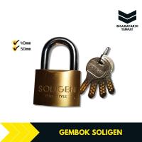 ราคา SOLIGEN กุญแจรั้วประตูบ้าน 40 มม. & 50 มม. TBA423 (44072670864)