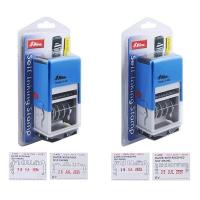 ราคา ตรายางหมึกในตัว วันที่ พร้อมข้อความสำเร็จรูป Shiny S-401 / S-402 (12824128057)