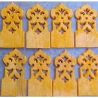 ราคา ไม้ฉลุเชิงชาย ลายฉลุน้ำย้อย ฉลุเชิงชายหยดน้ำ มีให้เลือก 3 ขนาด 4นิ้ว 5นิ้ว และ 6นิ้ว ยาว 30ซ.ม หนา 1.5ซ.ม จำนวน 1 แผ่น (21991780188)