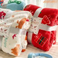 ราคา NOANUNDEE ผ้าห่มสักหลาด, ผ้าห่มขนแกะปะการังขนเทียมคริสต์มาส, หนา Xsmas Tree Fluffy Warm Soft ผ้าคลุมโซฟาผ้าคลุมเตียงฤดูหนาว (50401637208)