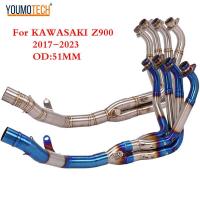 ราคา Kawasaki Z900 ท่อไอเสียแบบสวมสำหรับ Ninja900,ท่อกลางไอเสียเชื (29352829005)