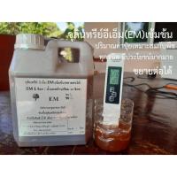 ราคา จุลินทรีย์อีเอ็ม EM เข้มข้น ขนาด 1 ลิตร (28136847884)