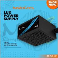 ราคา AeroCool Lux 550W Stylish & Elegant Design 80 Plus Bronze PSU Power Supply Unit (5981050908)