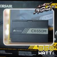 ราคา POWER SUPPLY พาวเวอร์ซัพพลาย CORSAIR CX 650M 650W (80+ BRONZE)+ ประกัน Demons moon7วัน (40854507447)