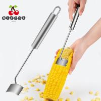 ราคา Nicesi เครื่องปอกข้าวโพด, Quick Removing สแตนเลส Corn Cob Peeler, Creative พร้อม Ergonomic Handle Planer เครื่องมือข้าวโพด seed ถอด (27512297739)
