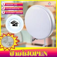 ราคา PERDKPAPA กล่องไฟทรงกลม ป้ายกล่องไฟโฆษณาหน้าร้านตู้ไฟสำเร็จรูป LED กล่องไฟ ทรงกลม Round Acrylic Blister LED Light Box (57050352754)