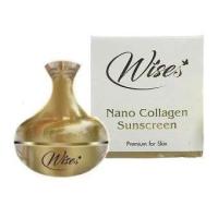 ราคา กันแดดหน้าเนียน Wise Nano collagen SPF50PA+++ ไวซ์ (1332803469)