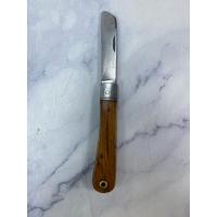 ราคา Vintage มีดพกพับด้ามไม้ ใบมีดยาว 7.5ซม.ยี่ห้อตามภาพ MADE IN JAPAN (กล่อง3 : E102)สินค้ามือสอง (46400999708)