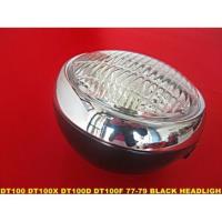 ราคา "BLACK" HEADLIGHT SET Fit For YAMAHA DT100 DT100X DT100D DT100F (1977-1979) // ไฟหน้า จานฉาย สีดำ (4439349032)