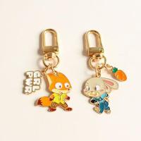 ราคา การ์ตูน Creative Crazy Animal City Judy Nick Airpods จี้พวงกุญแจ Anti-Lost กระเป๋าซิปหัวเข็มขัด D4WH (54352096600)