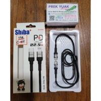 ราคา Shiba สายชาร์จ Type-c to Lighting 22.5w ชาร์จเร็ว PD super fast charge สำหรับ I phone I pad (16702541159)
