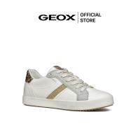 ราคา GEOX รองเท้าผ้าใบผู้หญิง รุ่น D BLOMIEE - OPTIC WHITE/SILVER FW24 (D456HCC1151F_F4WTSI) (27806976537)