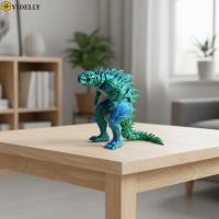 ราคา VIDELLY Godzilla Action Figure, 3D พิมพ์ก่อให้เกิดกล้ามเนื้อ Godzilla ของเล่น, ตกแต่ง 29 ซม. เครื่องประดับเดสก์ท็อปแบบประกบ Movable Joint ชุดตกแต่ง (27843116446)