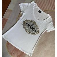 ราคา เสื้อยืดสีขาวChanelงานปัก (15154351715)