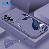 ราคา Vivo V27 V27e V27 Pro Vivo V25 V25e V25 Pro Vivo Y100 5G Y56 Y55s 5G สไตล์สร้างสรรค์ Beiming ปลา + Tassels soft เคสโทรศัพท์ (40016167592)