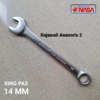 ราคา NASA 14 มม. Chrome Vanadium Ring Spanner (43524517940)