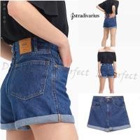 ราคา Stradivarius กางเกงขาสั้นเอวสูง (1334689430)