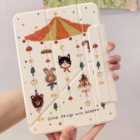 ราคา 【พร้อมส่ง】เคสไอแพดกันกระแทก พับได้หลายมุม พร้อมช่องเก็บปากกา สำหรับ iPad Gen10/11 A16 Air4/5/6/7 Pro11 Mini6/7 (27236791008)