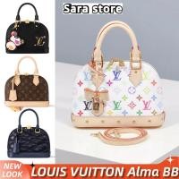 ราคา หลุยส์วิตตองLouis Vuitton LV Women's Alma BB Handbags กระเป๋าสะพายไหล่ (56150932114)