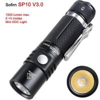 ราคา Sofirn SP10 V3.0 ไฟฉายขนาดเล็ก 1000lm พร้อม LH351D หลอดไฟ LED 5 + 3 โหมดโดยใช้กลางแจ้ง Camping เดินป่าค้นหา (21352037182)