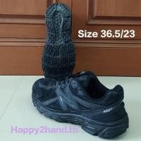 ราคา รองเท้ามือ2 New Balance 480 v5 สีดำล้วน Size ป้าย 36.5/23 cm. ซอฟในนุ่มเท้า พื้นยาง **ปะส้นด้านในเนียน (25866769397)