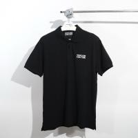 ราคา Versace jeans couture piping logo polo (55751996040)