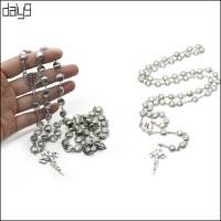 ราคา สร้อยคอจี้ไม้กางเขนพร้อมเปลือกหอยลูกปัด ดีไซน์ประณีต ทนทาน (54550288629)