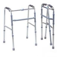 ราคา ลดพิเศษ Kmed walker วอล์คเกอร์ อุปกรณ์ช่วยเดิน แบบพับได้ รุ่น FS913L (สีเงิน) (233368404)