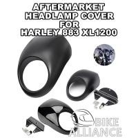 ราคา Aftermarket HEADLAMP COVER สําหรับ HARLEY DAVIDSON 883 XL1200 SPORTSTER DYNA FX (22868944157)