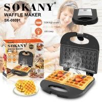 ราคา SOKANY08091 WAFFLE MAKER อาหารเช้าในครัวเรือน MAKER แซนวิชสแตนเลส MAKER WAFFLE MAKER (44850565885)