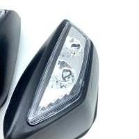 ราคา ZX10R 2011-2018 Motorcycle Rear View Rearview Mirrors with LED Light For Kawasaki ZX 10R ZX-10R 201 (42926619253)