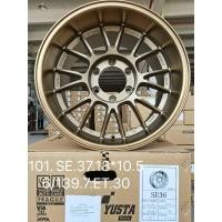 ราคา ล้อแม็กใหม่ SE37 งานYUSTA ขอบ18 กว้าง 8.5 x 10.5 - 6รู /139 - (9713223555)