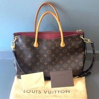 ราคา กระเป๋าถือมีสายยาว Louis Viutton pallas monogram Bag ของแท้ % (4143781387)