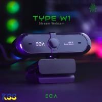 ราคา ส่งชัวร์ส่งไวWebcam EGA TYPE W1 AutoFocus Full HD 1080P USB กล้องชัดมากๆ(สินค้าพร้อมจัดส่ง) (7178852661)
