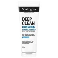 ราคา ฉลากไทยNeutrogena Deep Clean Hydrating Foaming Cleanser 100g.โฟมล้างหน้า (41068155614)