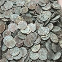 ราคา 11.21 ก ของเบ็ดเตล็ดโบราณโบราณราชวงศ์ชิงสาธารณรัฐจีนแผ่นทองแดงทองเหลืองด้อยสีเขียวสนิมทองแดงหยวนเส้นผ่านศูนย์กลาง23มม.แผ่นทองแดง (52151897223)